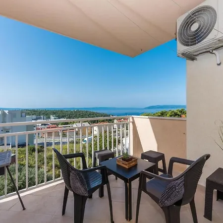 Sea View In Makarska, Free Parking Appartement *